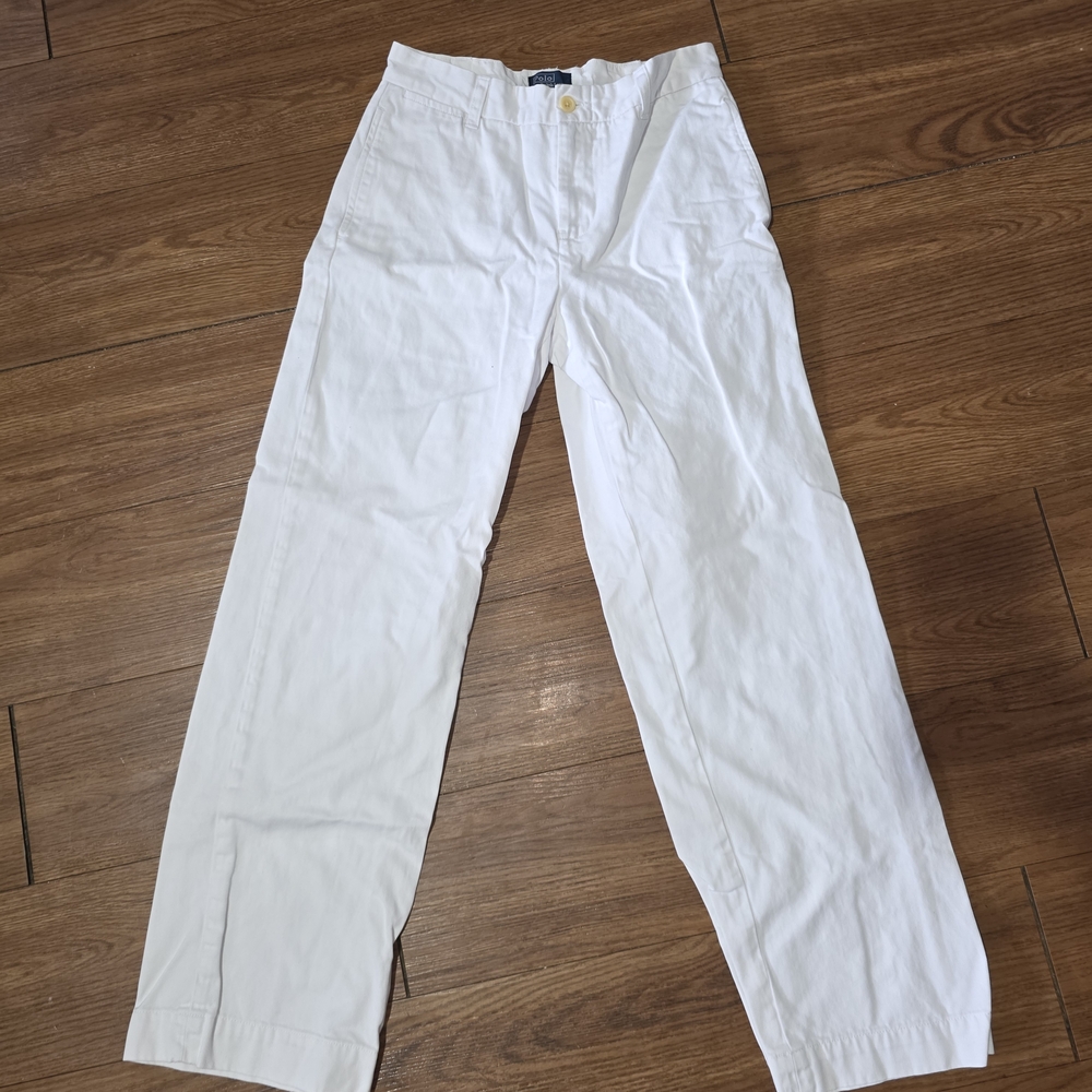 Ralph Lauren Men's Crisp White Chinos